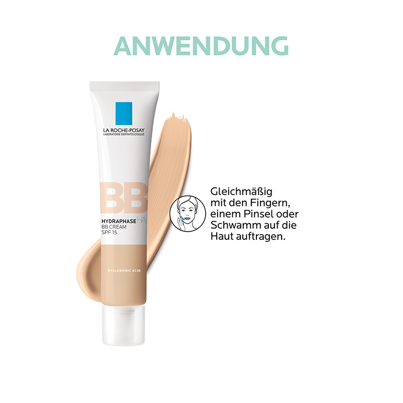 LA ROCHE-POSAY HYDRAPHASE HA BB CREME SPF 15 hell 40 ml Creme