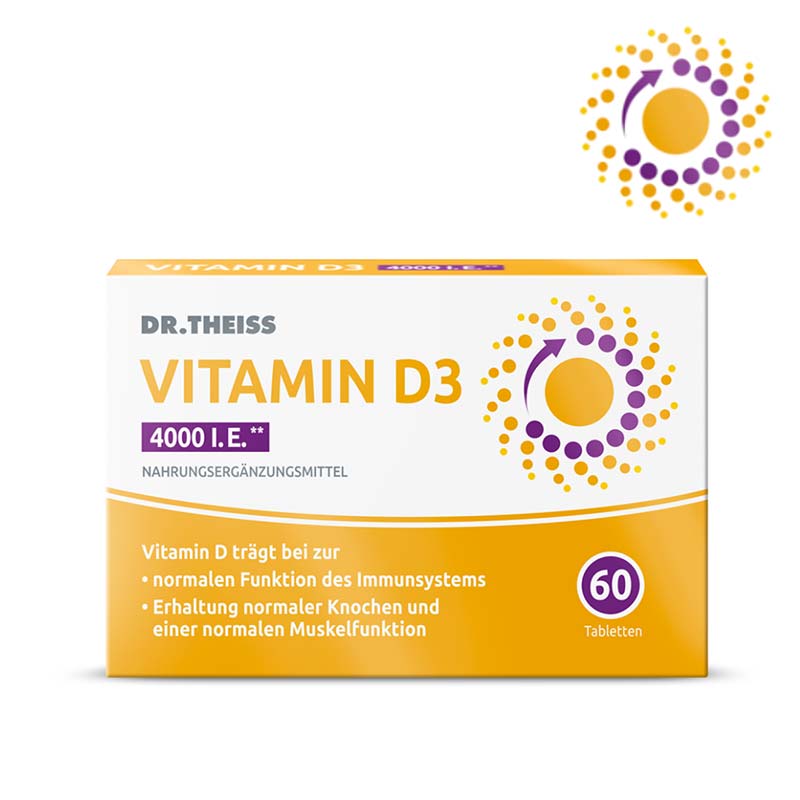 DR.THEISS VITAMIN D§ 4000 I.E. 60 St Tabletten