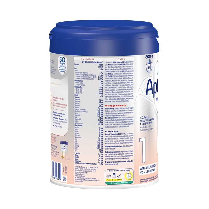 Aptamil Profutura 1 Anfangsmilch  800 g Pulver
