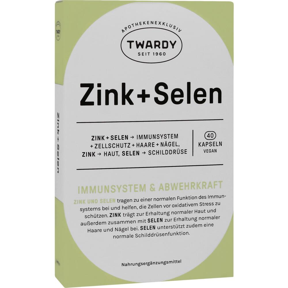 TWARDY Zink + Selen 40 St Kapseln