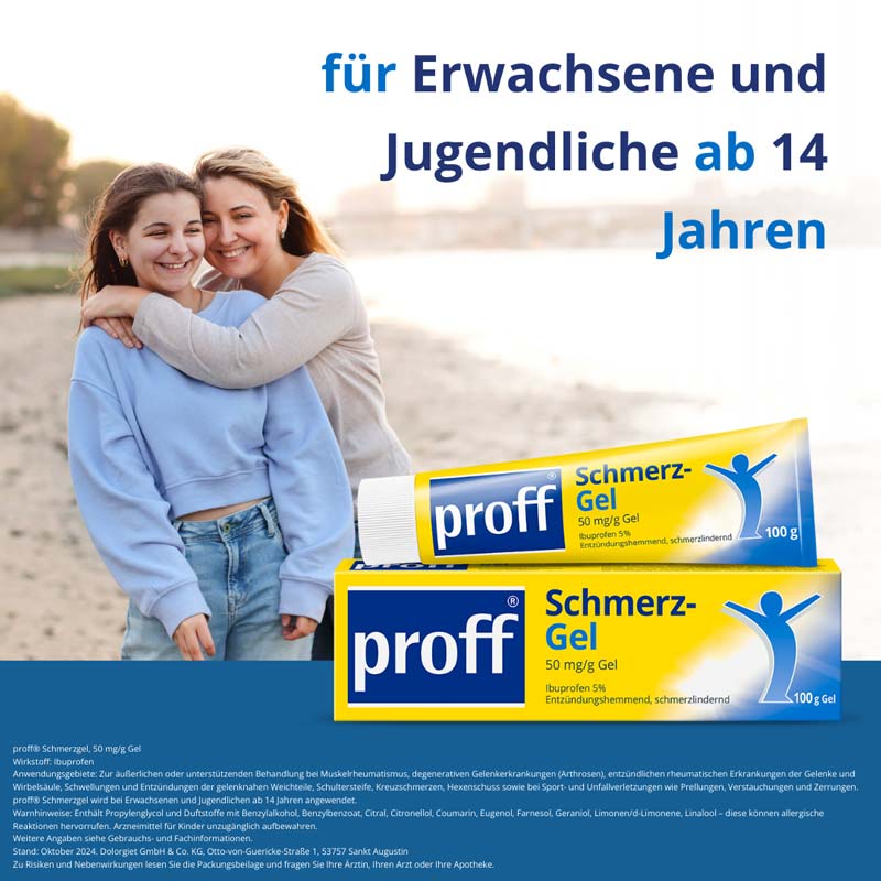proff Schmerz Gel 50mg / g 100 g Gel