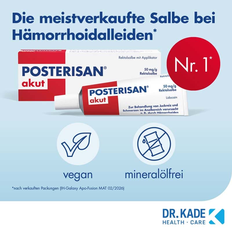 POSTERISAN akut  50 g Salbe