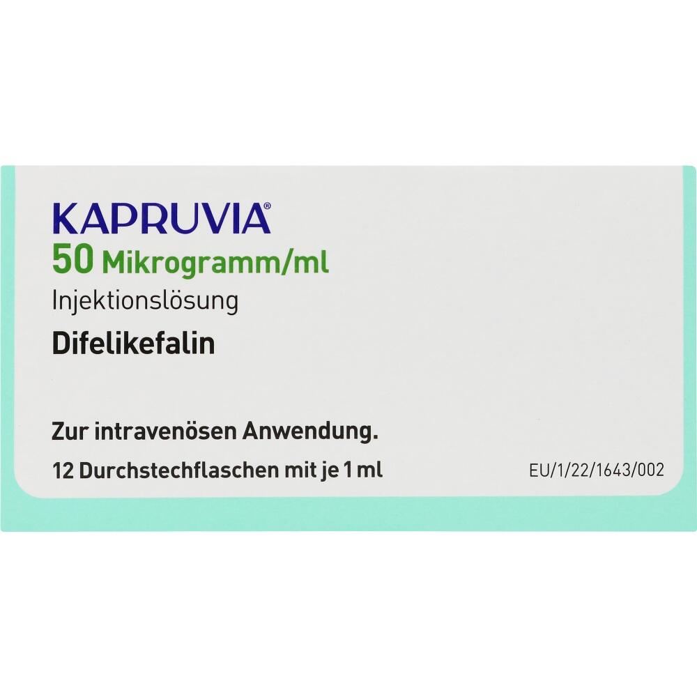 KAPRUVIA 50 Mikrogramm/ml 12 St Injektionslösung