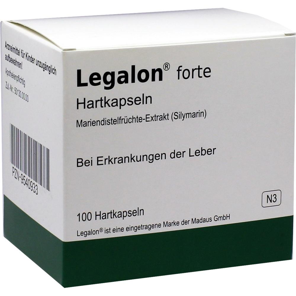 Legalon forte 100 St Hartkapseln