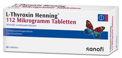 L-THYROXIN HENNING 112UG