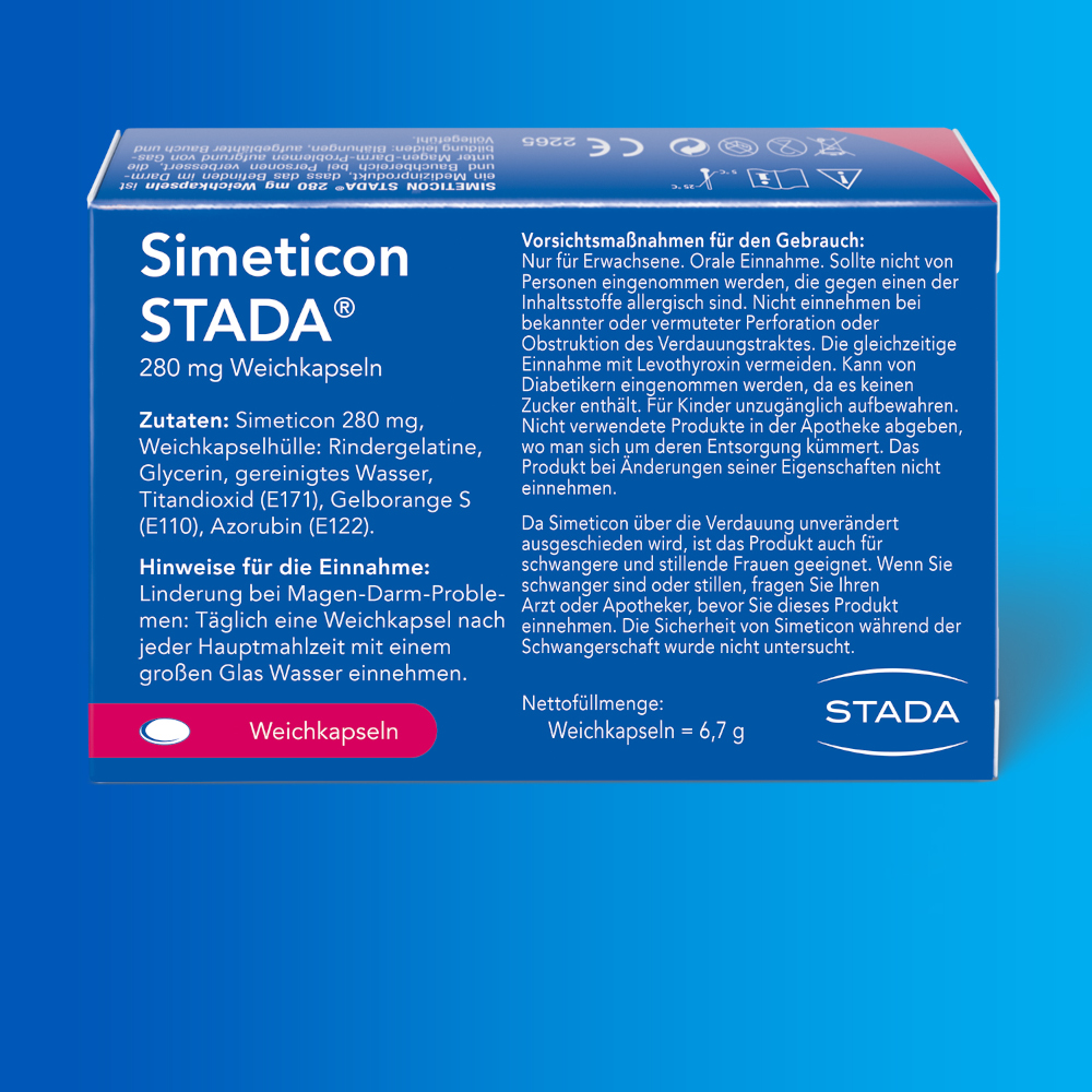 Simeticon STADA 32 St Weichkapseln