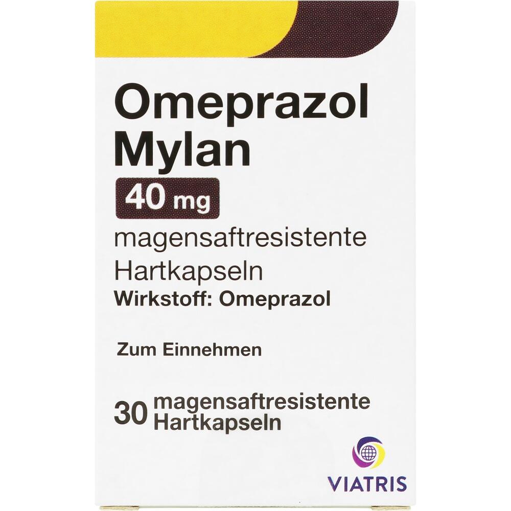 Omeprazol Mylan 40mg 30 St Magensaftresistente Hartkapseln