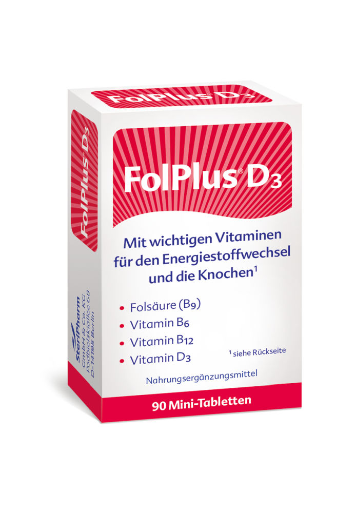 FOLPLUS+D3  90 St Tabletten