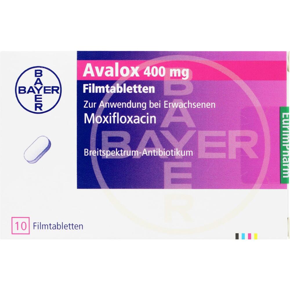 Avalox 400mg 10 St Filmtabletten