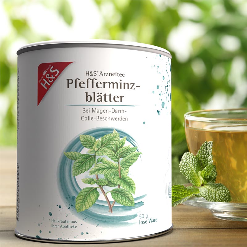 H&S Arzneitee Pfefferminzblätter 50 g Tee