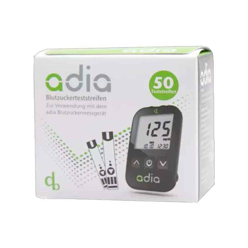 ADIA Blutzuckerteststreifen 50 St Teststreifen