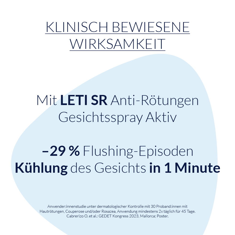 LETI SR ANTI-RÖTUNGEN GESICHTSSPRAY AKTIV - Jetzt 20% sparen 75 ml Spray