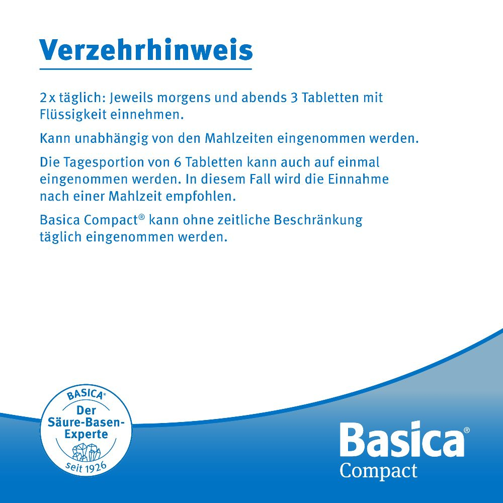 Basica Compact 360 St Tabletten