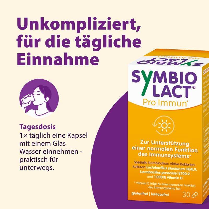 Symbio Lact Pro Immun  30 St Kapseln