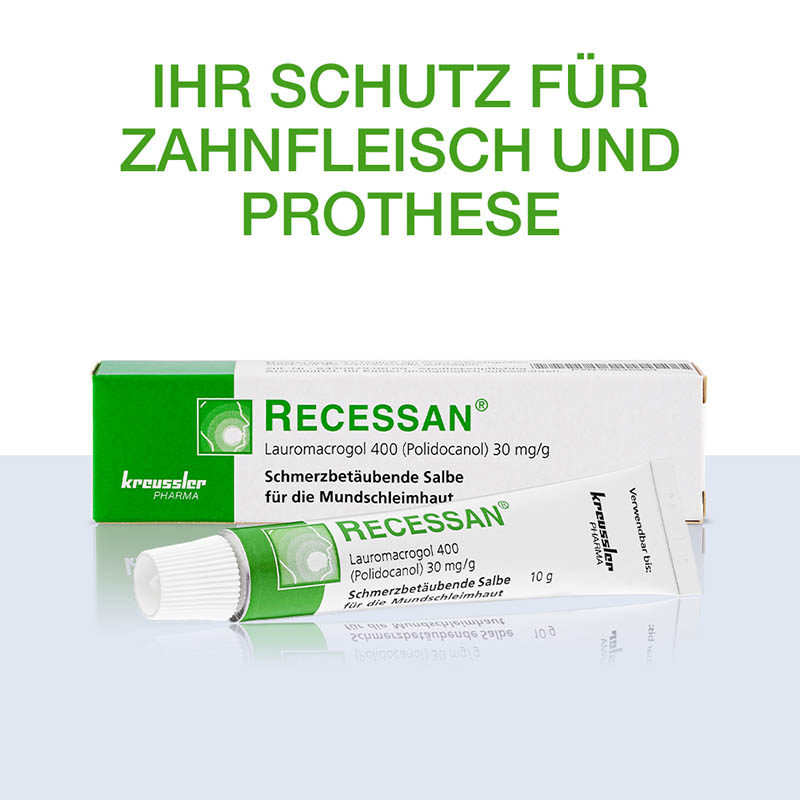 RECESSAN Schmerzbetäubende Salbe 10 g Salbe