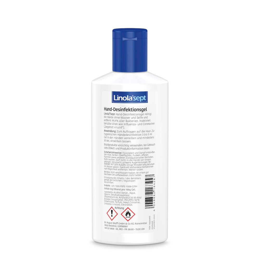 Linola sept Hand-Desinfektionsgel 190 ml Gel