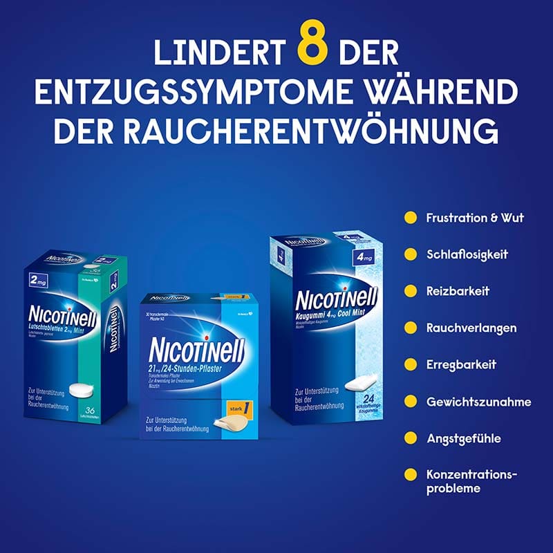 Nicotinell 21 mg/24-Stunden-Pflaster 30 St Pflaster transdermal