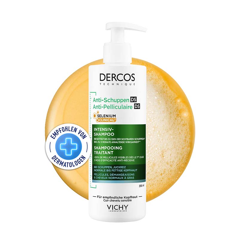 VICHY DERCOS Anti-Schuppen DS INTENSIV-SHAMPOO  390 ml Shampoo