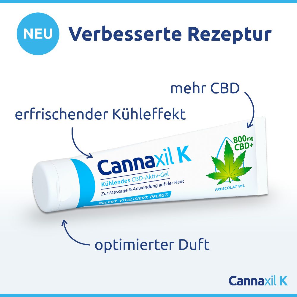 Cannaxil K Kühlendes CBD-Aktiv-Gel 100 ml Gel