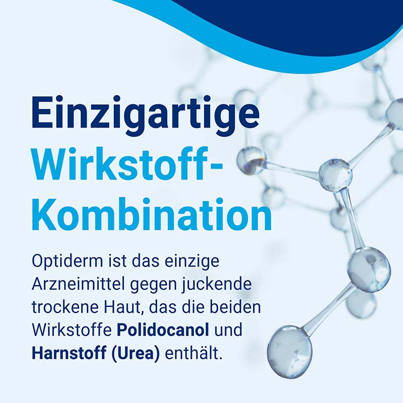 Optiderm Creme im Spender bei Juckreiz und trockener Haut 500 g Creme