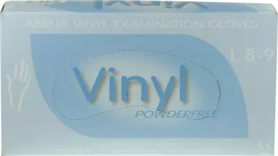 VINYL Handschuhe puderfrei large 100 St Handschuhe