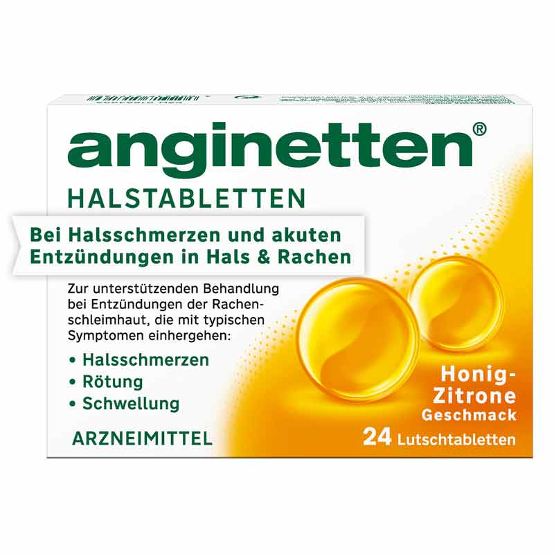Anginetten Halstabletten 24 St Lutschtabletten