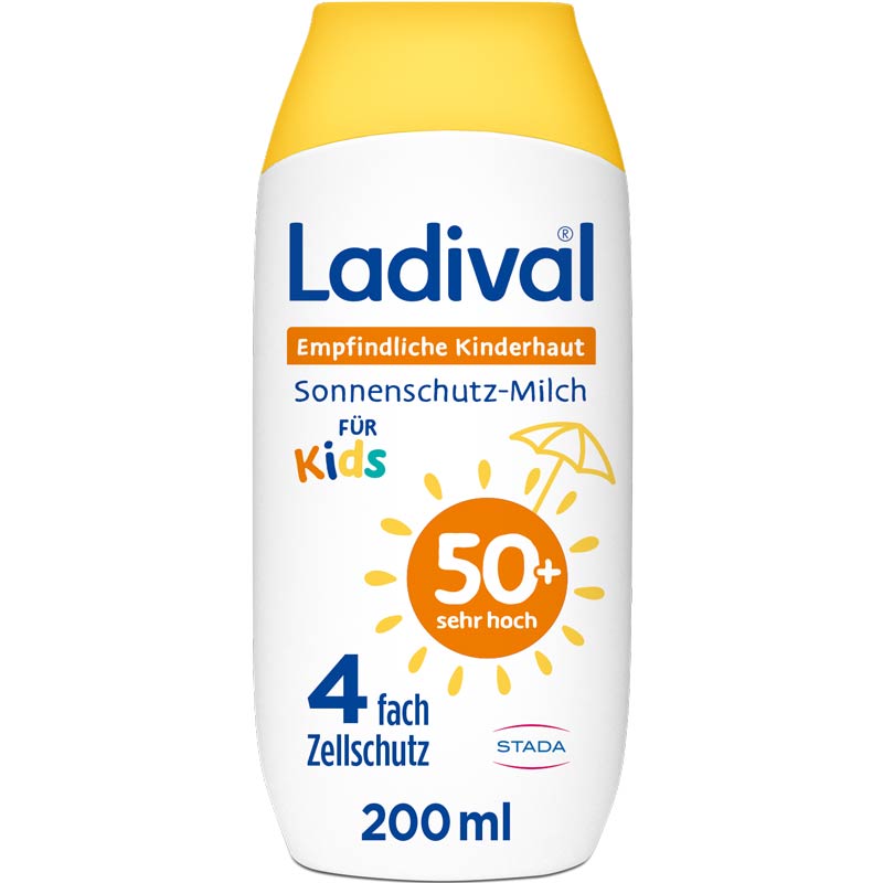 Ladival Empfindliche Kinderhaut Sonnenschutz-Milch LSF 50+ 200 ml Milch