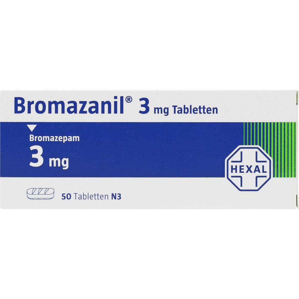 Bromazanil 3mg 50 St Tabletten