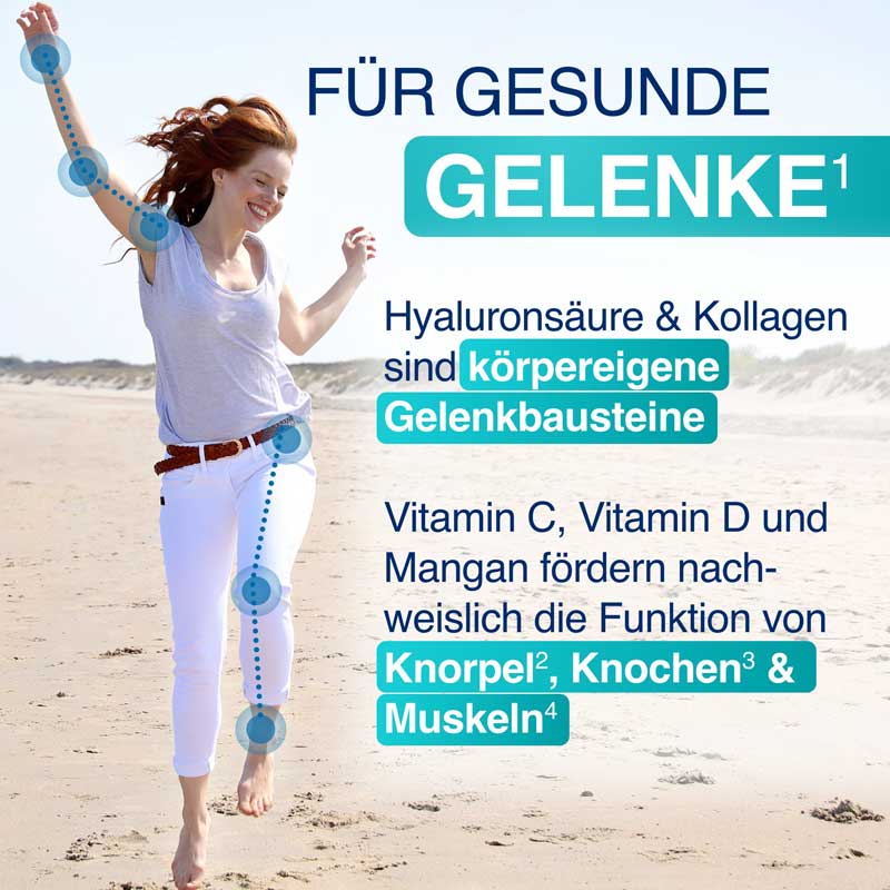 GELENCIUM Hyaluron Kollagen 30 St Kapseln
