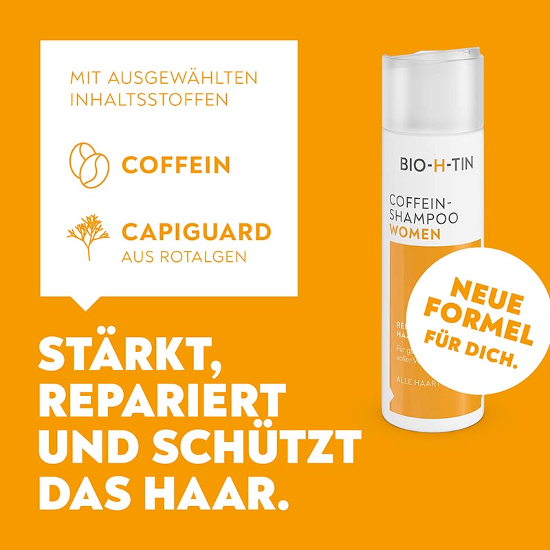 BIO-H-TIN COFFEIN-SHAMPOO WOMEN 200 ml Shampoo