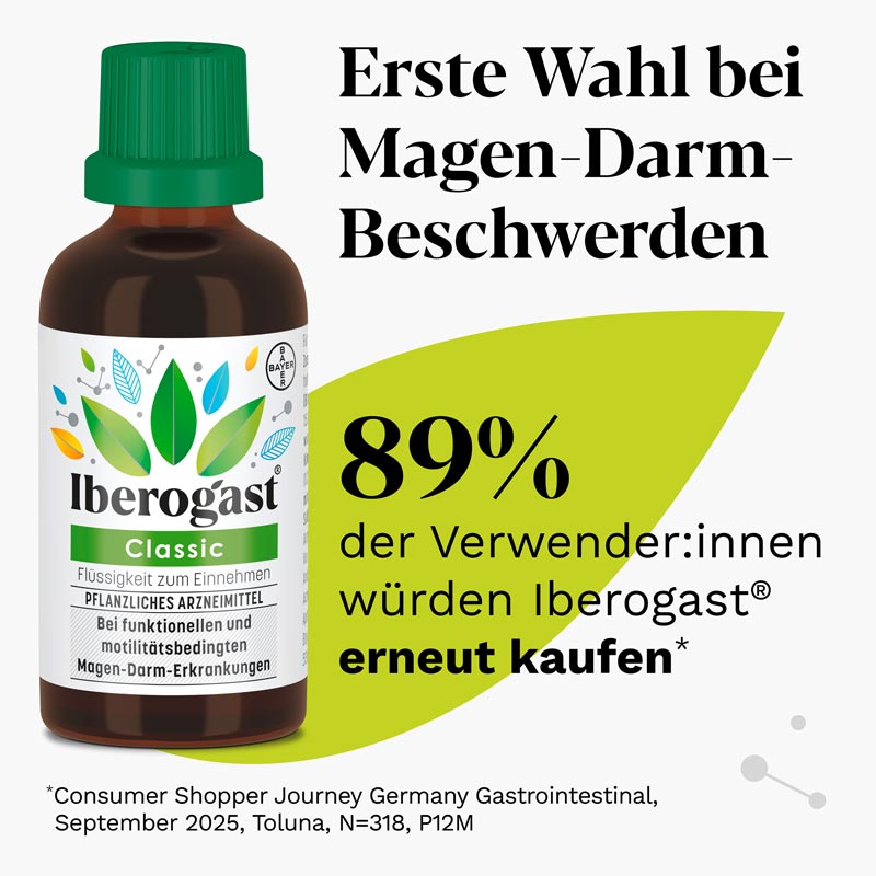 Iberogast Classic 50 ml Flüssigkeit zum Einnehmen