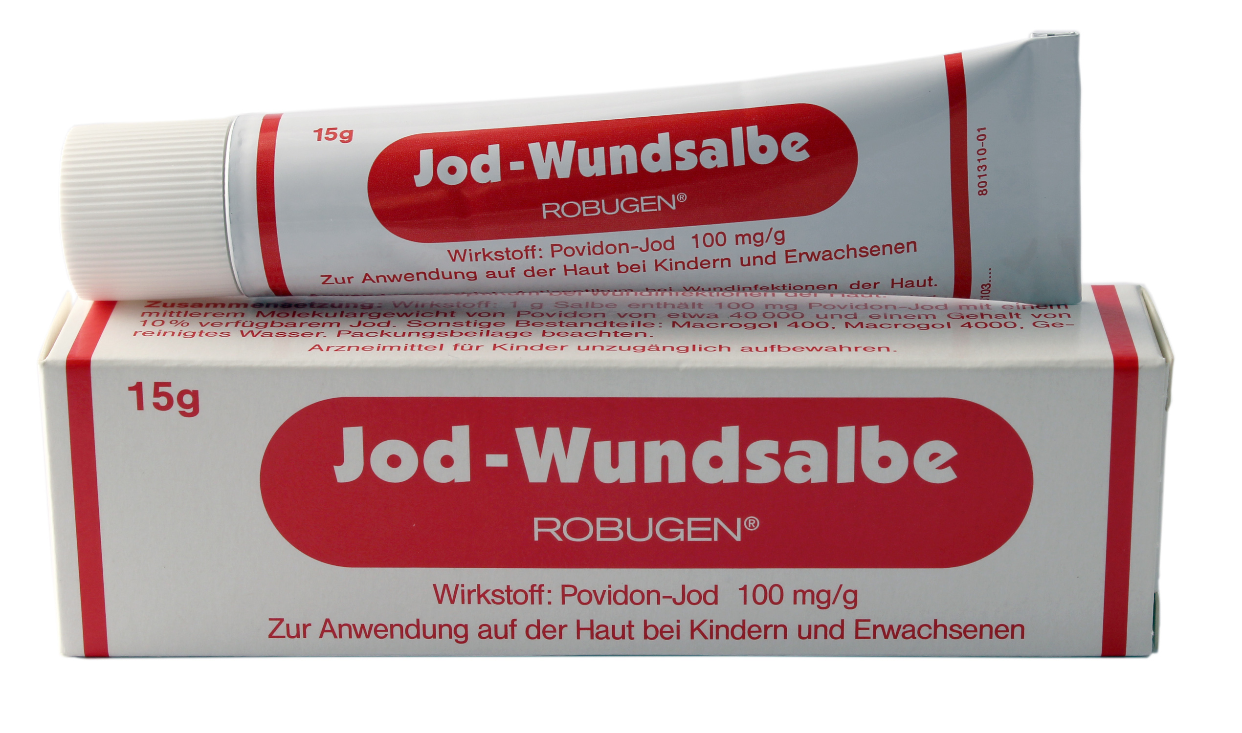 JOD-WUNDSALBE Robugen 15 g Salbe