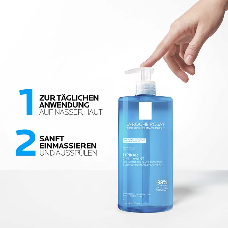 LA ROCHE-POSAY LIPIKAR GEL LAVANT  1000 ml Duschgel