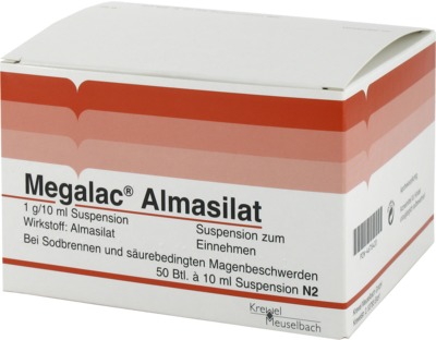 Megalac Almasilat Beutel 50X10 ml Suspension