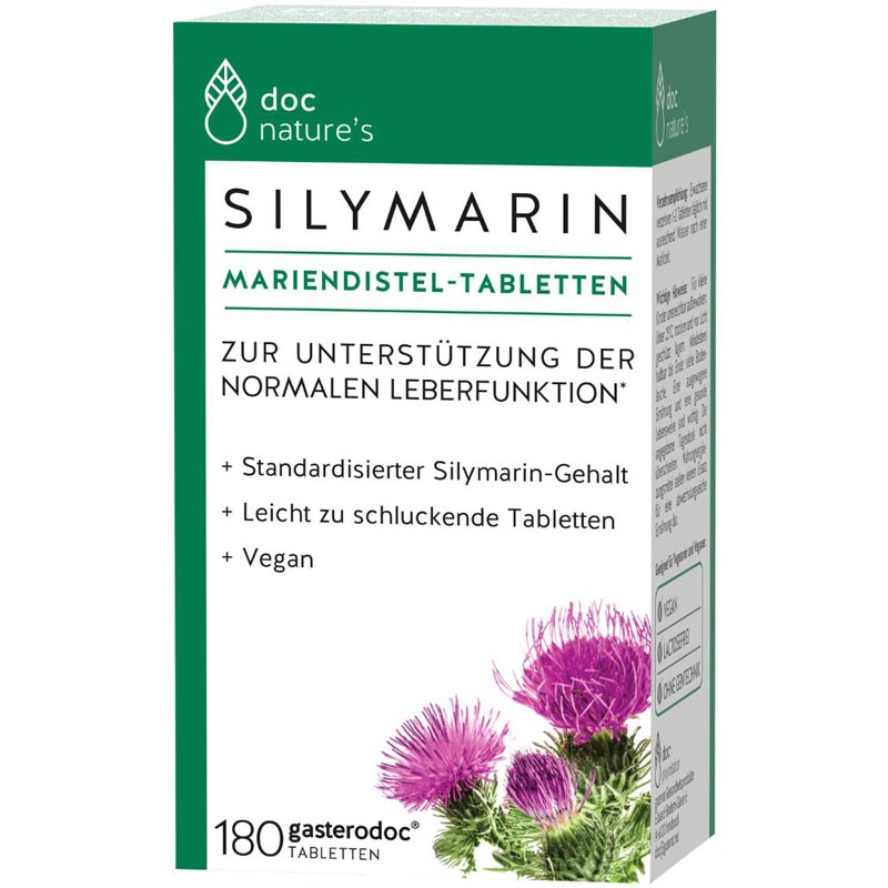 gasterodoc Silymarin Mariendistel Tabletten  180 St Tabletten