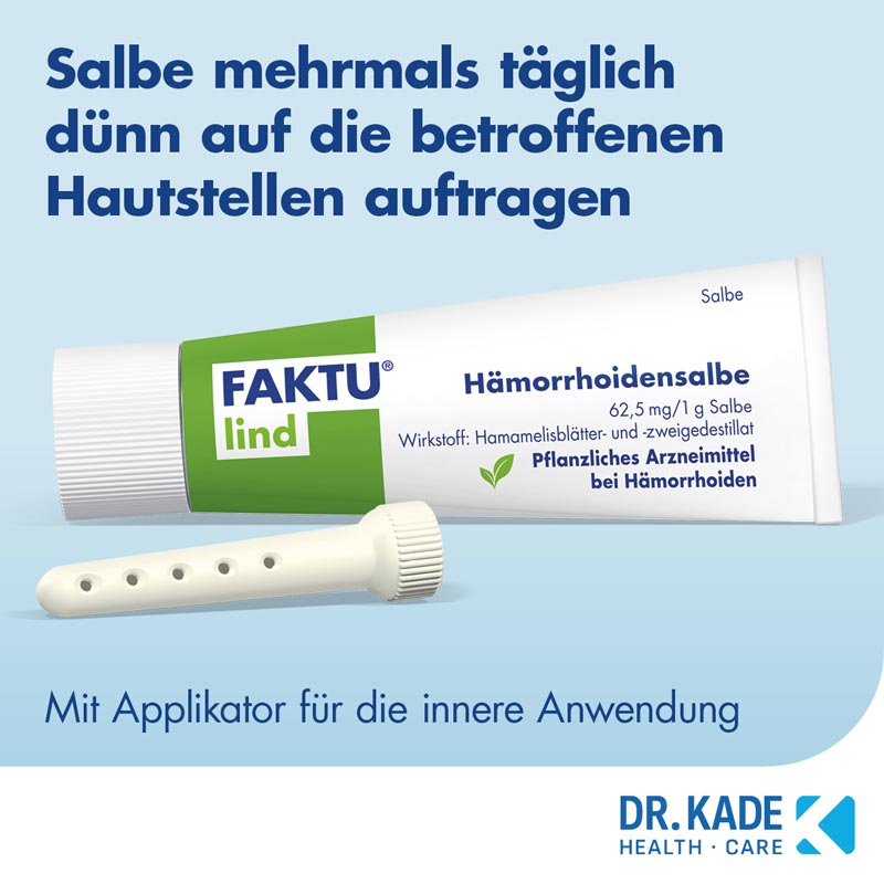 FAKTU lind Hämorrhoidensalbe 25 g Salbe