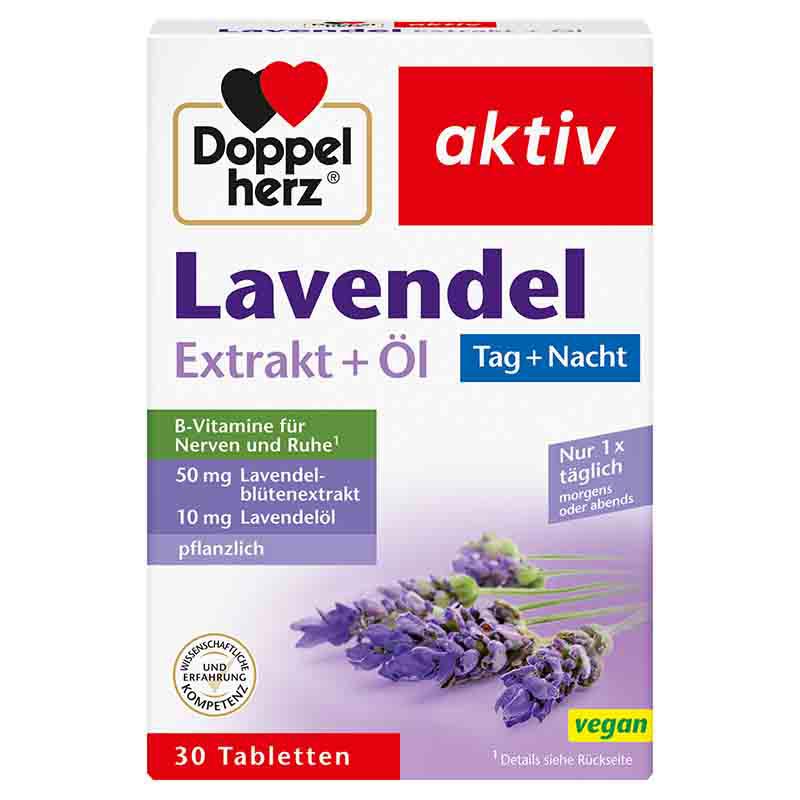 Doppelherz aktiv Lavendel Extrakt + Öl 30 St Tabletten