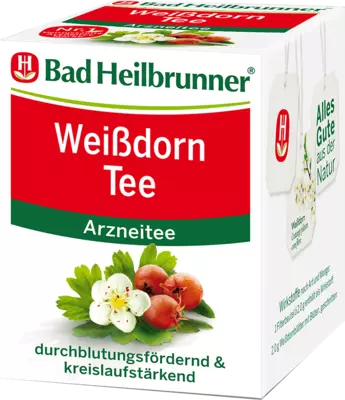 Bad Heilbrunner WeißdornTee 8X2.0 g Filterbeutel