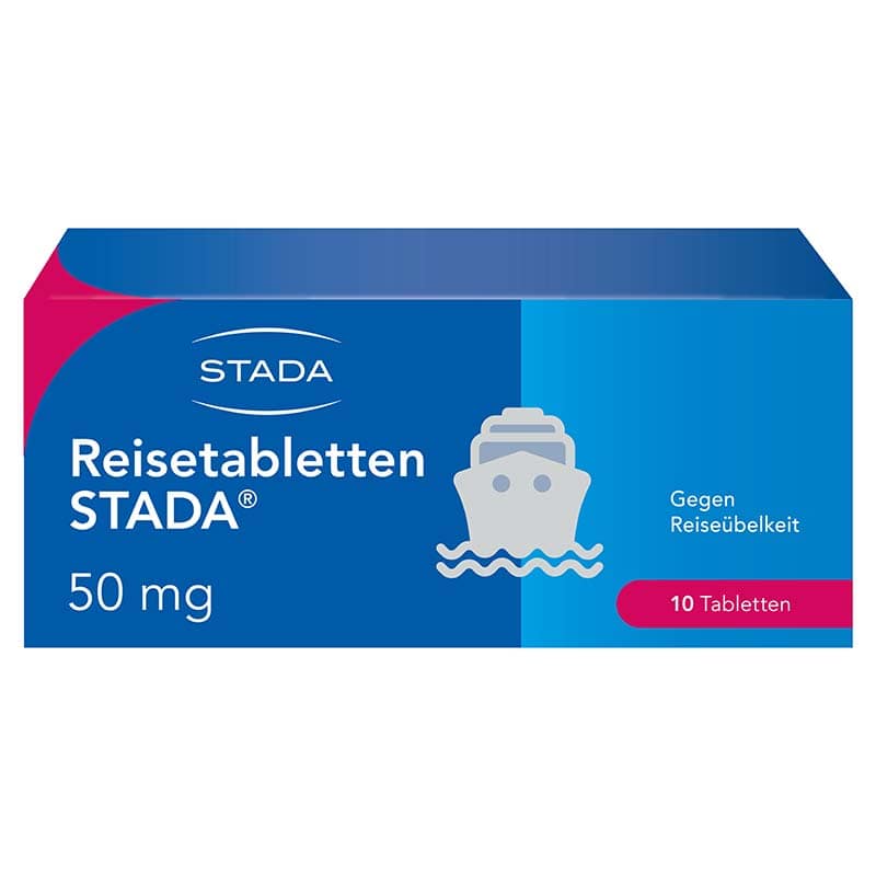 Reisetabletten STADA 50mg 10 St Tabletten