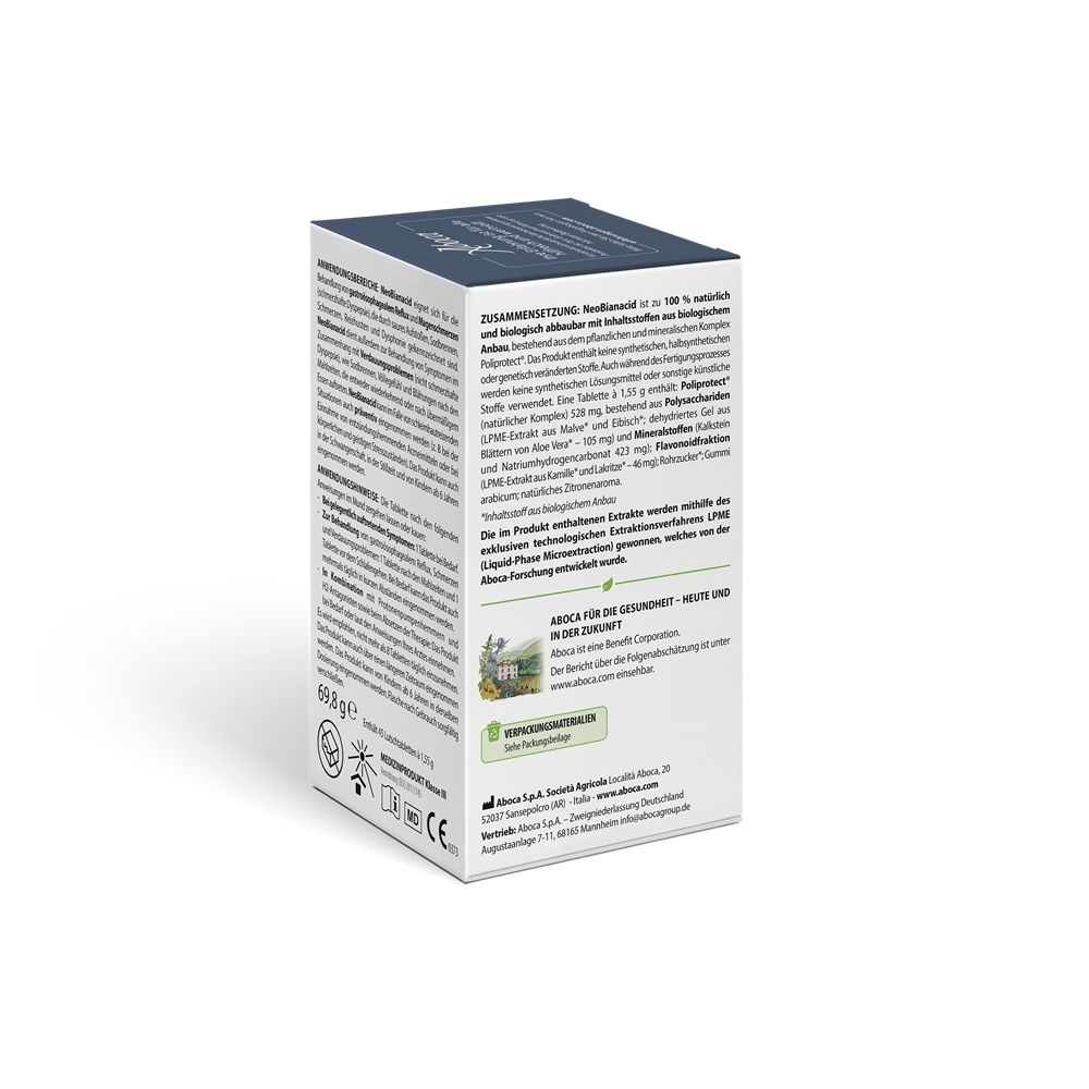 neo Bianacid Zitronengeschmack 45 St Lutschtabletten
