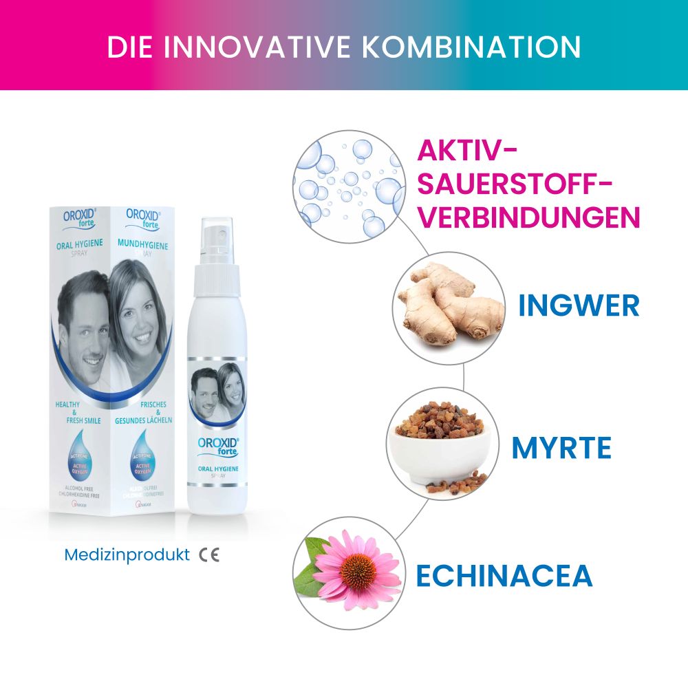 OROXID forte MUNDHYGIENE Spray 100 ml Spray