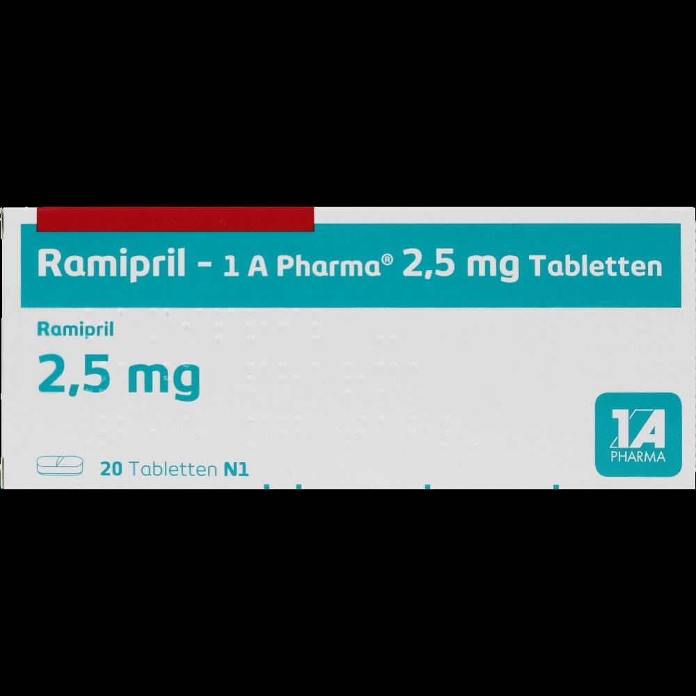 Ramipril-1 A Pharma 2,5mg 20 St Tabletten