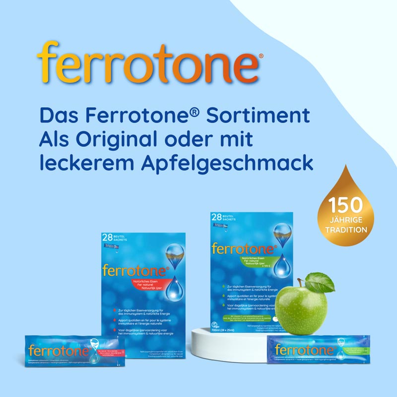 ferrotone - Natürliches Eisen 28X20 ml Beutel