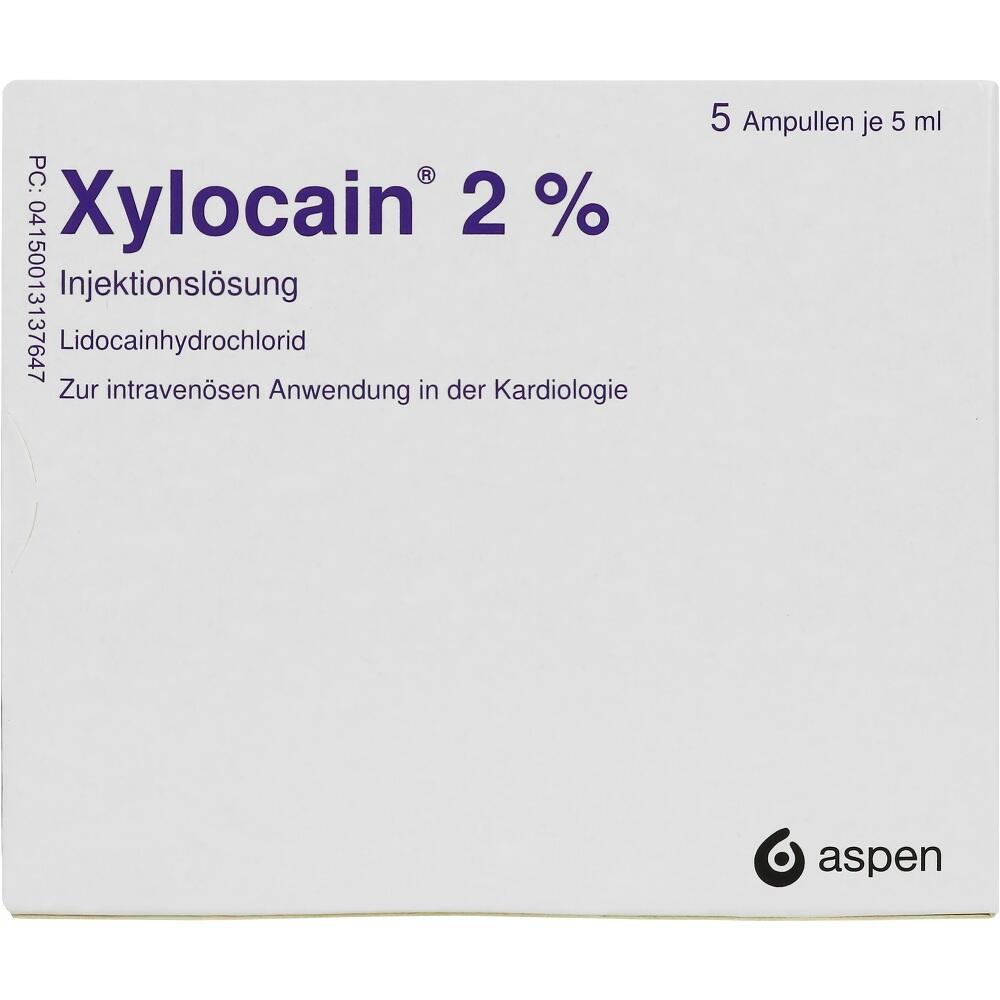 XYLOCAIN 2% Ampulle Injektionslösung 5X5 ml Injektionslösung