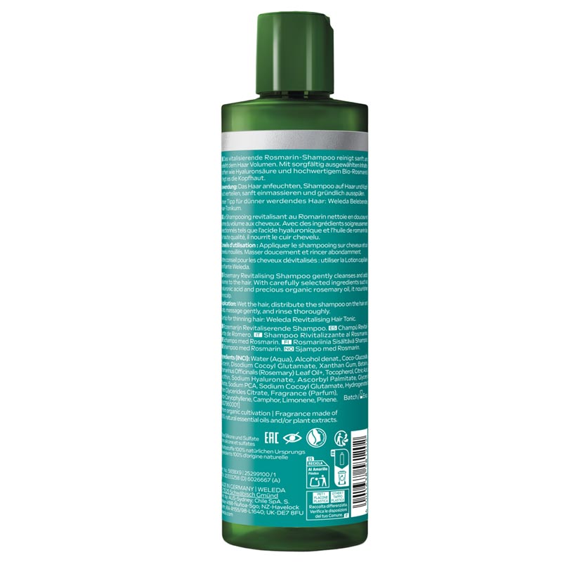 WELEDA Rosemary REVITALISING SHAMPOO 400 ml Shampoo