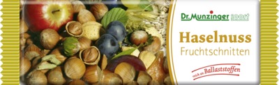 DR.MUNZINGER Fruchtschnitte Haselnuss 50 g
