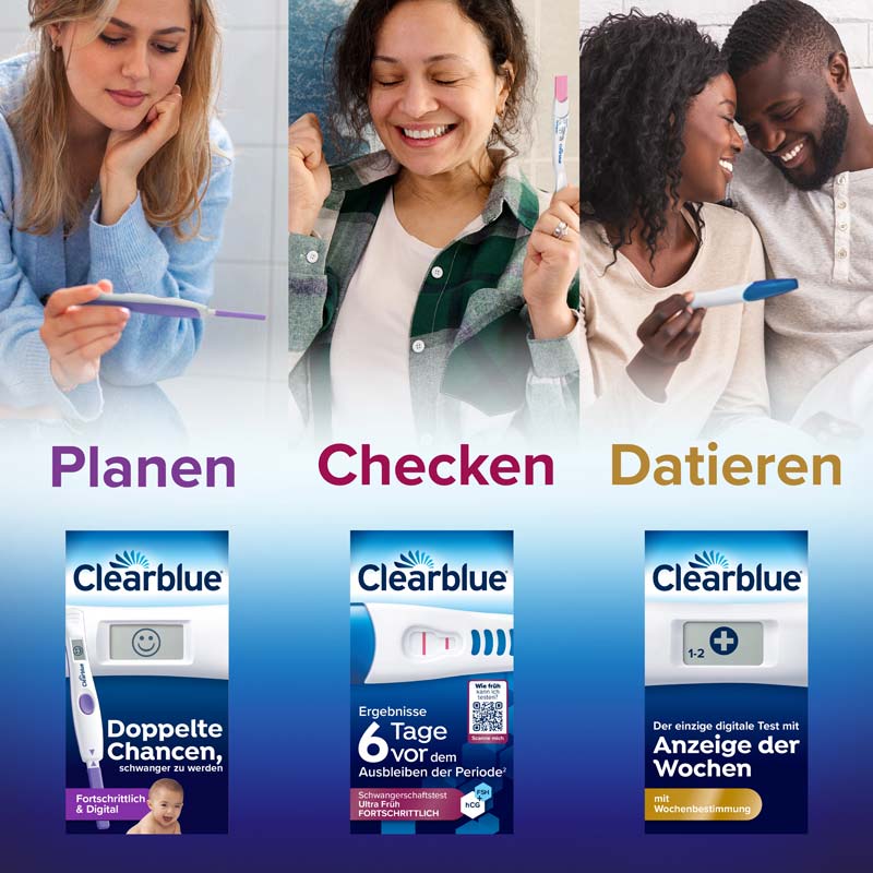 Clearblue Ultra Frühtest FORTSCHRITTLICH 2 St Test