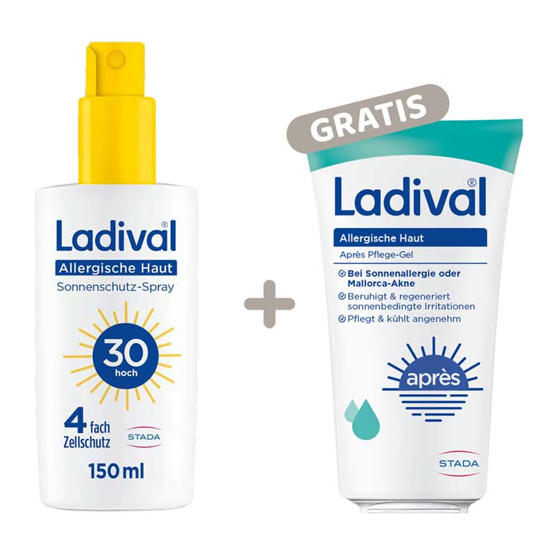 Ladival Allergische Haut Sonnenschutz-Spray LSF 30 150 ml Spray