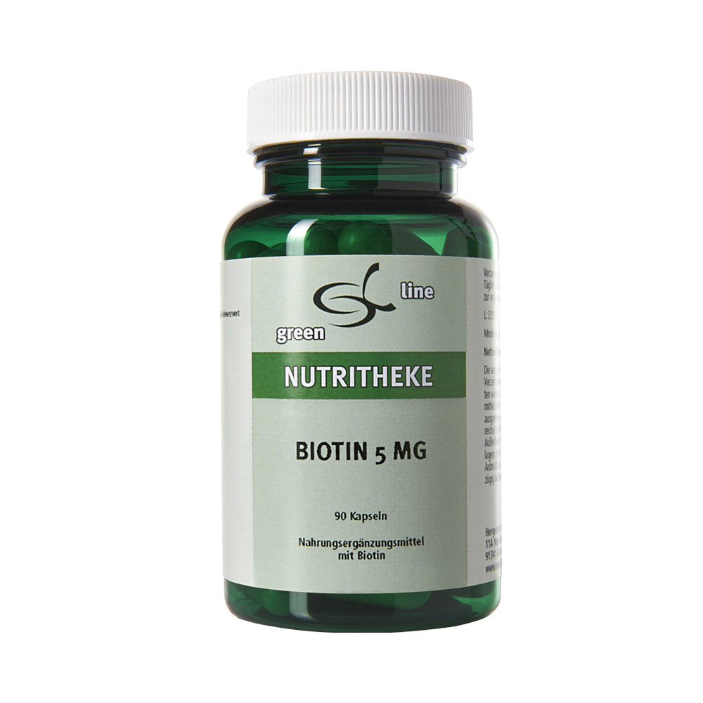 NUTRITHEKE green line BIOTIN 5mg 90 St Kapseln