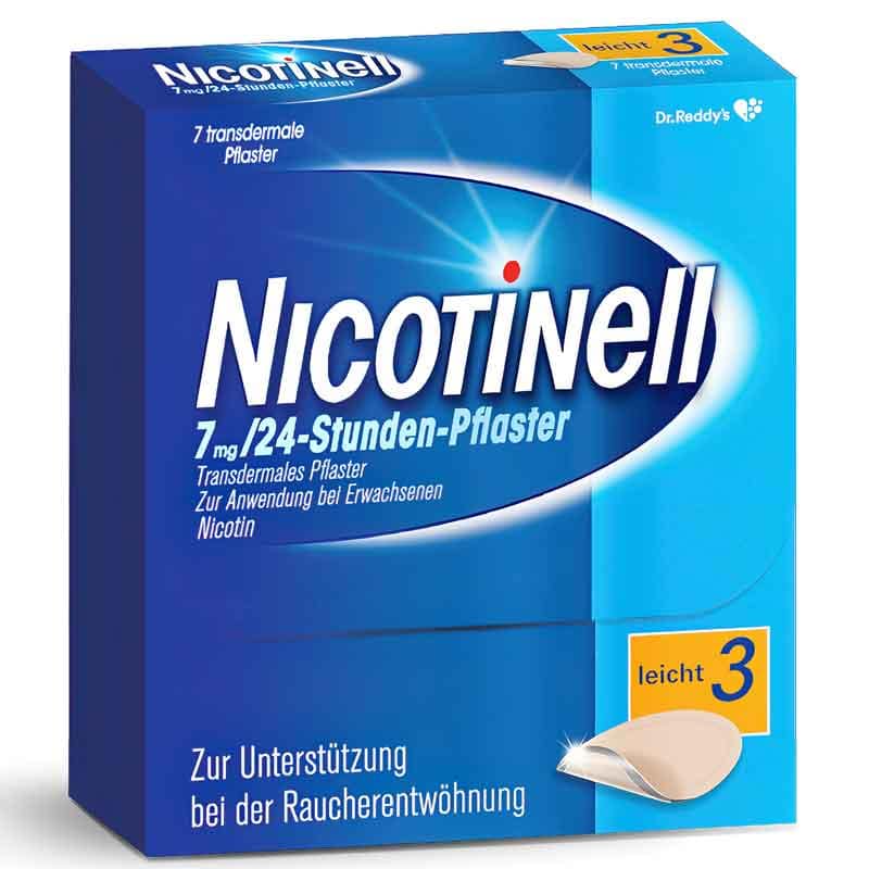 NICOTINELL 7mg/24 Stunden 7 St Pflaster transdermal